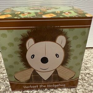 Scentsy Herbert the Hedgehog Stuffed Animal - Brown and Cream